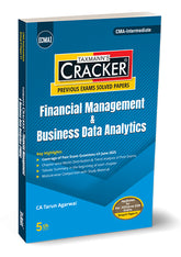 Taxmann Cracker - Financial Management & Business Data Analytics Book for CMA Inter by Tarun Agarwal